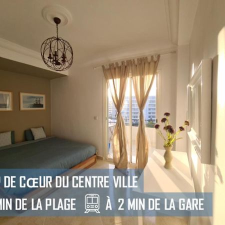 Superbe Appartement à 2 Min de la gare de Tanger et à 5 min de la plage Malabata Extérieur photo